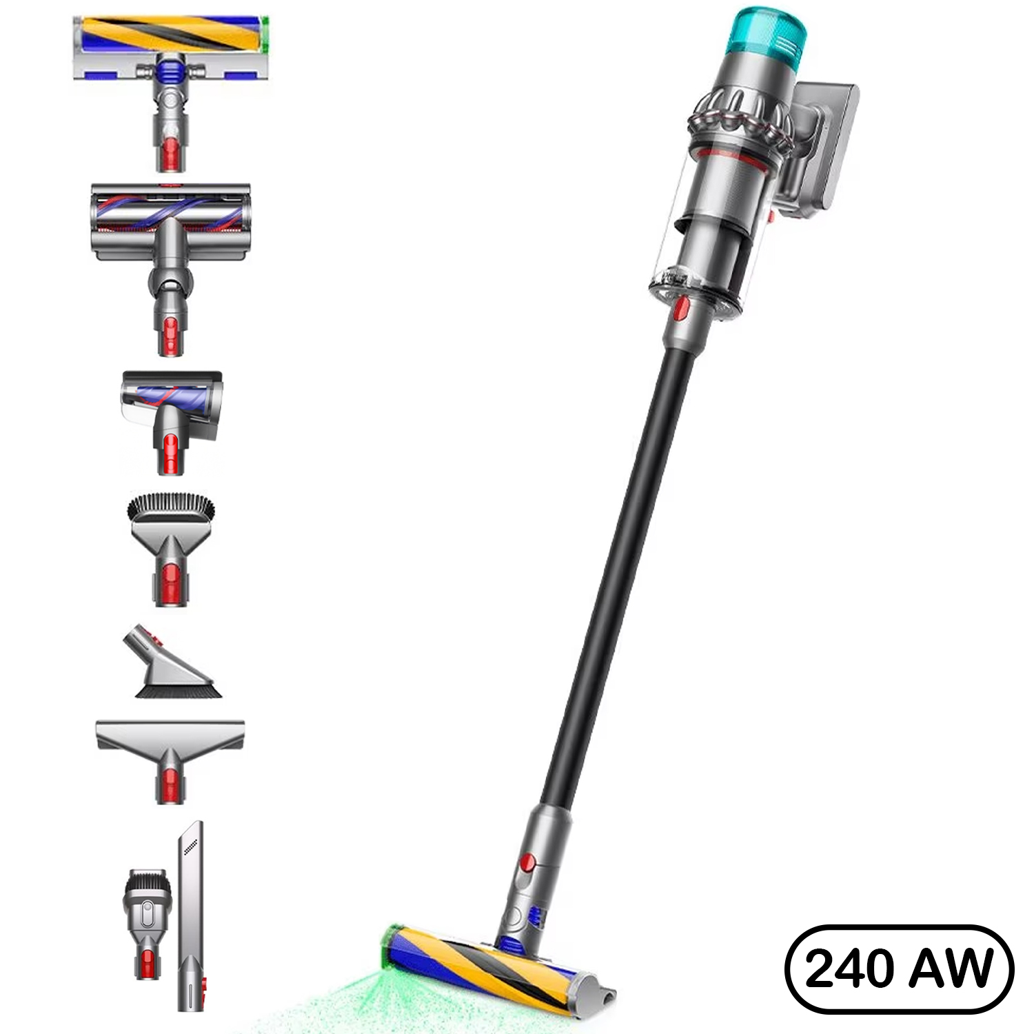 جارو شارژی هوشمند دایسون مدل V15 Detect total clean NKLBLK جارو شارژی هوشمند دایسون مدل V15 Detect total clean NKLBLK - Image 1