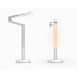 چراغ رومیزی گردان رنگ سفید و نقره ایی Dyson Solarcycle Morph™ desk (White/Silver) - Image 7